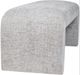 Jofran Inc. Sophia Gray Small Bench-3