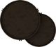 Emerald Home Huron Dark Cocoa Nesting Coffee Table with Black Base-3