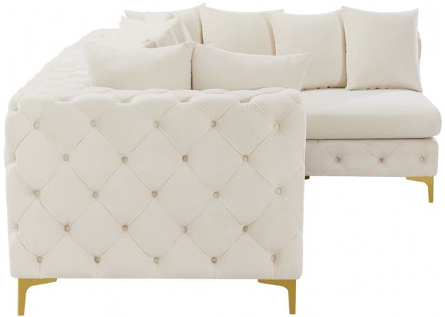 Meridian Furniture Tremblay 4-Piece Cream Modular Sectional-3