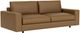 EQ3 Cello Plush Leather Straight Arm Sofa-0