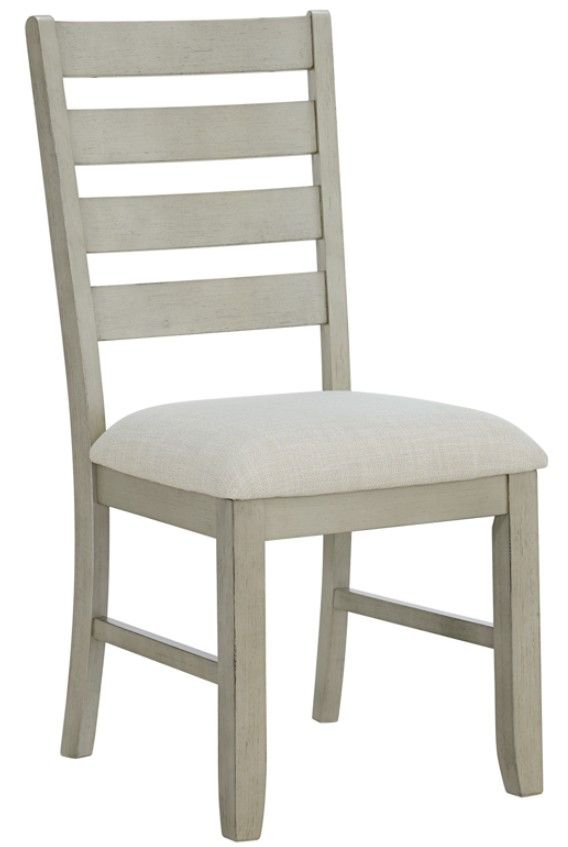 Elements International Farmington 7-Piece Light Beige/Medium Brown/Washed Stone Dining Set-2