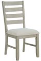 Elements International Farmington 7-Piece Light Beige/Medium Brown/Washed Stone Dining Set-4