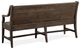 Magnussen Home® Westley Falls Graphite Bench with Back-4