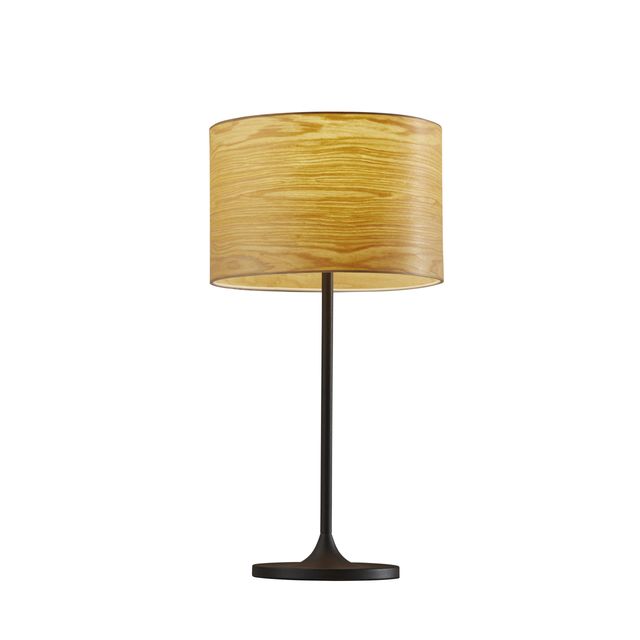 Adesso® Oslo Matte Black Table Lamp-0