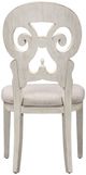 Liberty Furniture Farmhouse Reimagined Antique White/Khaki Splat Back Side Chair-4