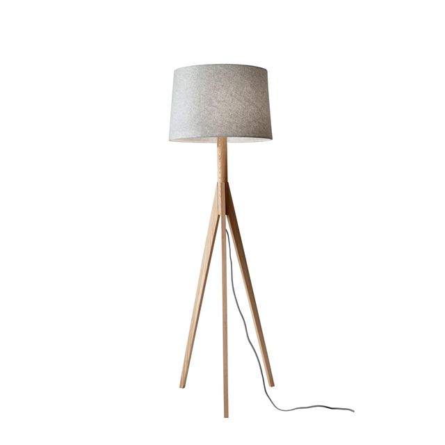 Adesso® Eden Natural Ash Floor Lamp-0