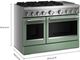 KitchenAid® 48" Cardamom Freestanding Pro Style Duel Fuel Range with Griddle-1