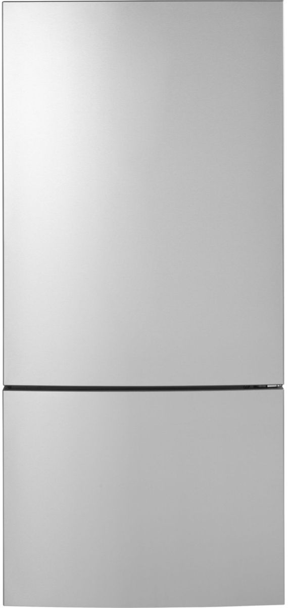 GE® 17.7 Cu. Ft. Fingerprint Resistant Stainless Steel Counter Depth Bottom Freezer Refrigerator-0