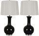 Nationwide Furniture Distributors Two Black Lamps-0