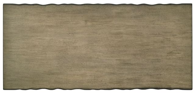 Bernards Summerville II Brown Counter Dining Table with Blue Base-3