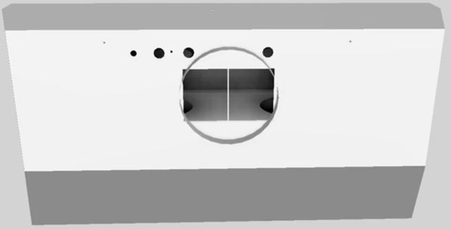 Vent-A-Hood® 42" White Wall Mounted Liner Insert-1