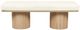 TOV Furniture Sagano Natural/White Bench-3