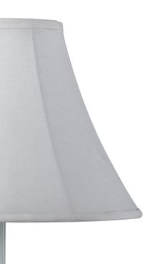 Cal® Lighting & Accessories White Table Lamp-1