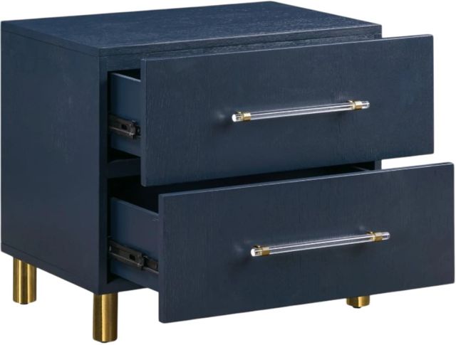 Modus Furniture Argento Navy Blue Nightstand-3