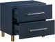 Modus Furniture Argento Navy Blue Nightstand-3