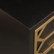 Olliix by Madison Park Black/Gold Maria Gold Lattice Accent Chest-4