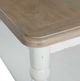 Liberty Furniture Turnberry Park Toasted Oat Rectangular Cocktail Table with Washed White Base-5
