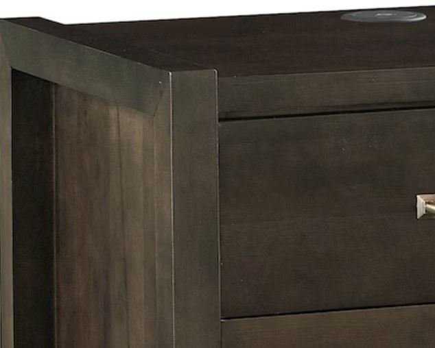 Bassett® Furniture BenchMade Braddock Nightstand with Charger-3