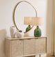 Uttermost® Distort Antique Brass Mirror-2