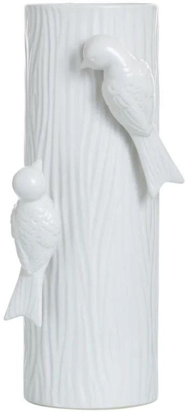 Stylecraft Dann Foley Lifestyle White Bisque 8" Vase-0