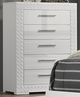 Furniture of America® Whitby White Chest-0
