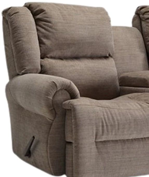 Best® Home Furnishings Customizable Field & Stream Home Genet Manual Rocker Reclining Loveseat with Console-1