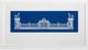 Stylecraft Dann Foley Lifestyle Palace Gate II Blue/White Wall Art-0