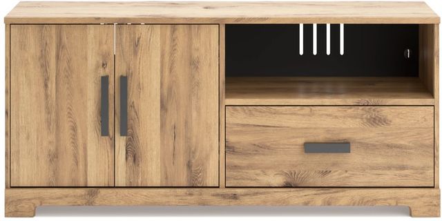Signature Design by Ashley® Larstin Tan TV Stand-1