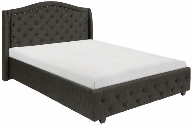 Homelegance® Bryndle Charcoal Queen Bed-0