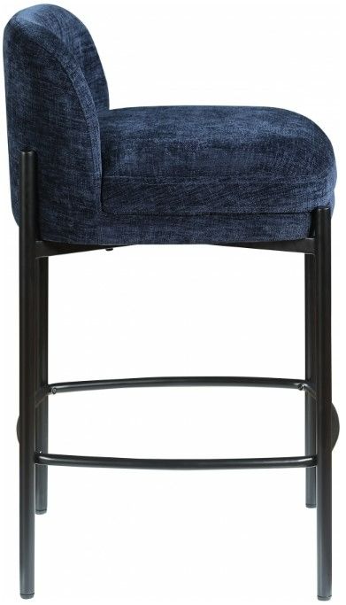 Meridian Furniture Burton Navy Counter Stool-2