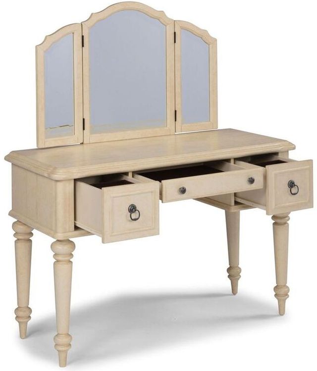 homestyles® Provence Antiqued White Vanity-1