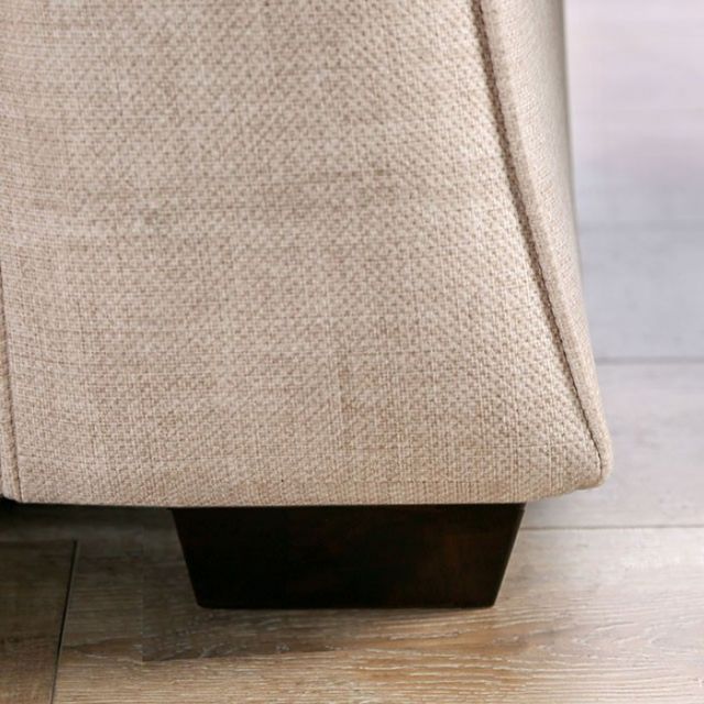 Furniture of America® Jarrow Ivory Loveseat-2