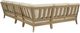 Signature Design by Ashley® Clare View 4-Piece Beige Fabric/Wood Outdoor Sectional-1