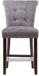 Olliix by Madison Park Grey Colfax Counter Stool-1