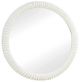 Uttermost® Akiko White Round Mirror-3