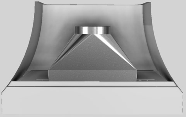 Vent-A-Hood® Designer Series 48" Stainless Steel Wall Mounted Range Hood-1