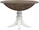 Liberty Furniture Magnolia Manor 5-Piece Antique White/Weathered Bark Drop Leaf Dining Set-2