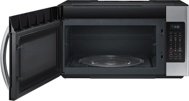 Samsung 1.8 Cu. Ft. Fingerprint Resistant Stainless Steel Over The Range Microwave-1