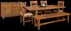 Horizon Home® Urban Rustic 7-Piece Brown Dining Set-0