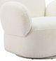 Zuo® Modern Pilka White Swivel Accent Chair-1