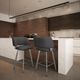 Amisco Customizable Easton Swivel Bar Stool-1
