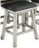 ECI Furniture Summer Winds Gray/White Counter Saddle Stool-0