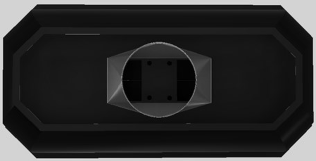 Vent-A-Hood® Designer Series 60" Black Island Range Hood-2