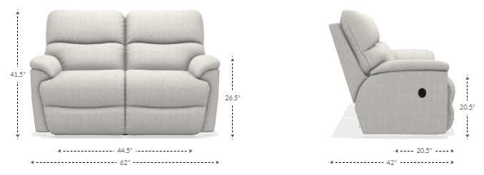 La-Z-Boy® Trouper Whiskey Manual Reclining Loveseat | Great