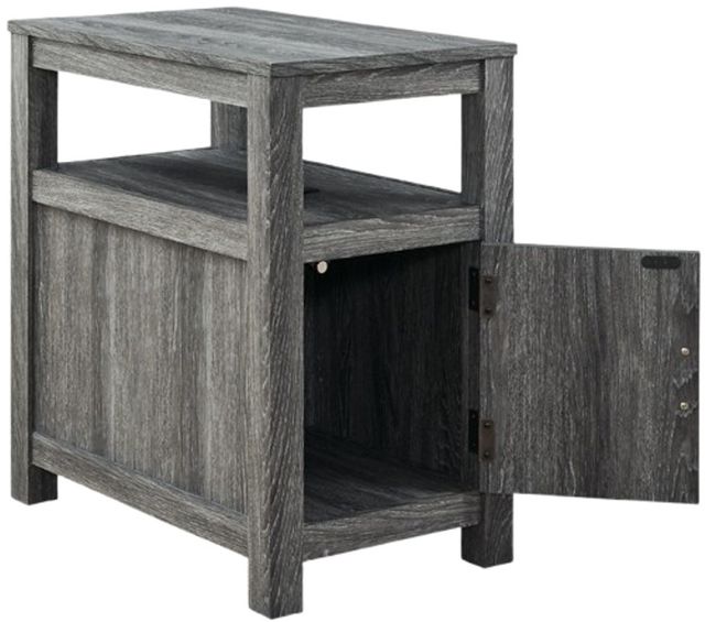 Signature Design by Ashley® Fendenmore Weathered Gray End Table-5