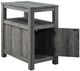 Signature Design by Ashley® Fendenmore Weathered Gray End Table-5