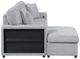 Homelegance® Pompano Gray Left-Arm Facing Sectional and Chaise-3