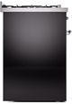 Ilve® Nostalgie II Series 30" Glossy Black Pro Style Dual Fuel Range-2