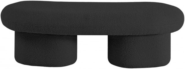 Meridian Furniture Luka Black Bench-2