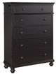 aspenhome® Oxford Black 5-Drawer Chest-0